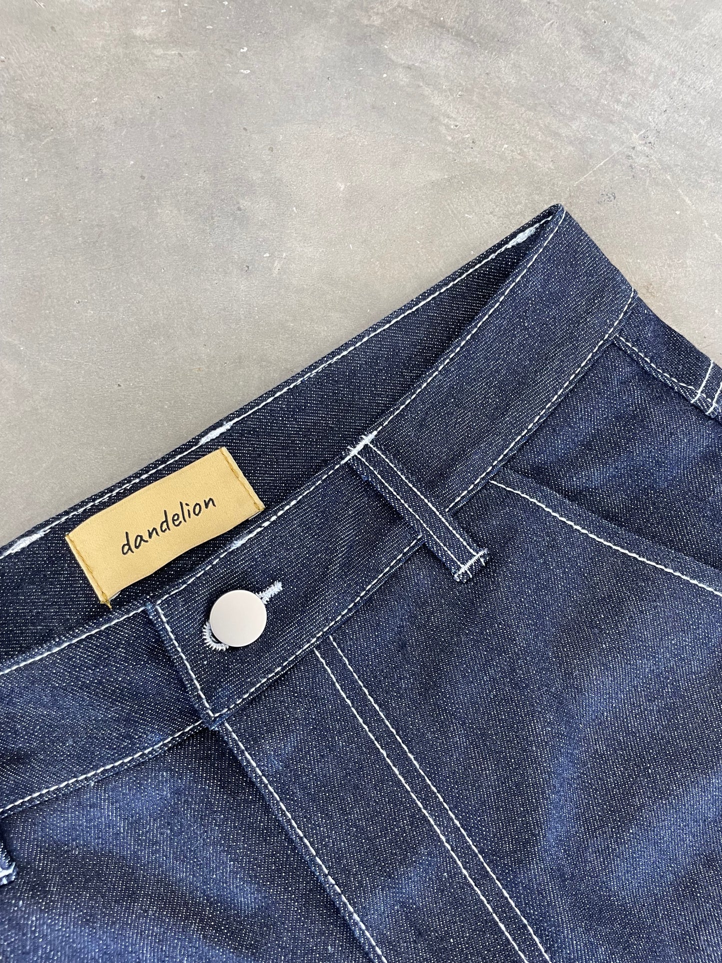 dandelion raw selvedge denim (out of stock do not buy)