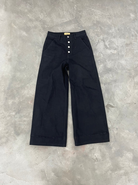 Jet black dandelion selvedge (out of stock do not buy)